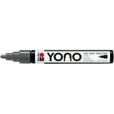 Marabu, Marqueur, Marqueur acrylique YONO 1.5 - 3 mm gris foncé (1x) Marabu, Marqueur, Marqueur acrylique YONO 1.5 - 3 mm gris foncé (1x)