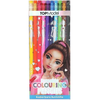 Magni, Écriture + dessin, Crayons de couleur effaçables TOPModel (10x) Magni, Écriture + dessin, Crayons de couleur effaçables TOPModel (10x)
