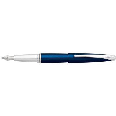 Cross, Stylo, ATX Plume Laque Bleu bec F acier (1x) Cross, Stylo, ATX Plume Laque Bleu bec F acier (1x)