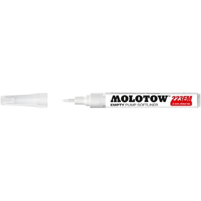 Molotow, Marqueur, Marqueur à pompe Système 223 EM Soft Chisel (1x) Molotow, Marqueur, Marqueur à pompe Système 223 EM Soft Chisel (1x)