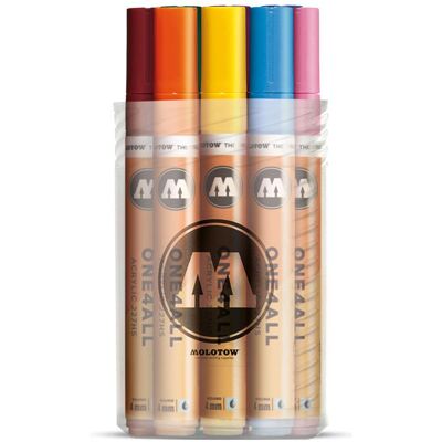 Molotow, Marqueur, Marqueur permanent One4All 227 HS rechargeable 4mm assorti UE=12 pièces Boîte de crayons (12x) Molotow, Marqueur, Marqueur permanent One4All 227 HS rechargeable 4mm assorti UE=12 pièces Boîte de crayons (12x)