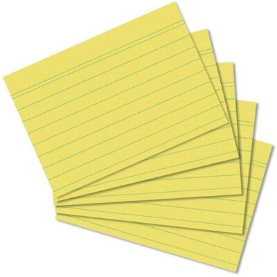 Herlitz, Fiche, Fiches (A8, 100x, 170 g/m²) Herlitz, Fiche, Fiches (A8, 100x, 170 g/m²)