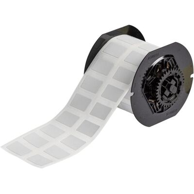 Brady, Rouleau d’étiquettes, B33-22-428, PermaShield™, polyester métallisé, gris clair, mat, 31,75 x 19,05 mm, permanent (31.75 mm) Brady, Rouleau d’étiquettes, B33-22-428, PermaShield™, polyester métallisé, gris clair, mat, 31,75 x 19,05 mm, permanent (31.75 mm)