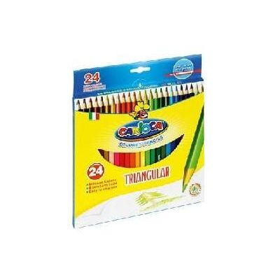 Carioca, Écriture + dessin, Crayons, triangulaires, 24 couleurs (42516-24) (24x) Carioca, Écriture + dessin, Crayons, triangulaires, 24 couleurs (42516-24) (24x)