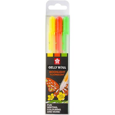 Sakura, Stylo, GELLY ROLL - Gelschreiber ”Moonlight” (3x) Sakura, Stylo, GELLY ROLL - Gelschreiber ”Moonlight” (3x)