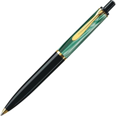 Pelikan Stylo, Stylo à bille K200 Vert-Marm. Étui (1x) Pelikan Stylo, Stylo à bille K200 Vert-Marm. Étui (1x)
