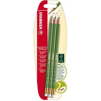 Crayon Charcoal HB Stabilo - Certifié FSC écologique Crayon Charcoal HB Stabilo - Certifié FSC écologique