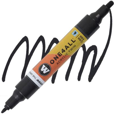 Molotow, Marqueur, Acrylic Twin signalschwarz (1x) Molotow, Marqueur, Acrylic Twin signalschwarz (1x)