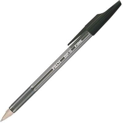 Pilot, Stylo, BP-S, Clip, Stick ballpoint pen, Refillable, Black, 12 pc(s), Fine (12x) Pilot, Stylo, BP-S, Clip, Stick ballpoint pen, Refillable, Black, 12 pc(s), Fine (12x)