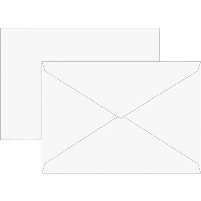 Brunnen, Enveloppes, Enveloppe C6 (114 x 162 mm, 25x) Brunnen, Enveloppes, Enveloppe C6 (114 x 162 mm, 25x)