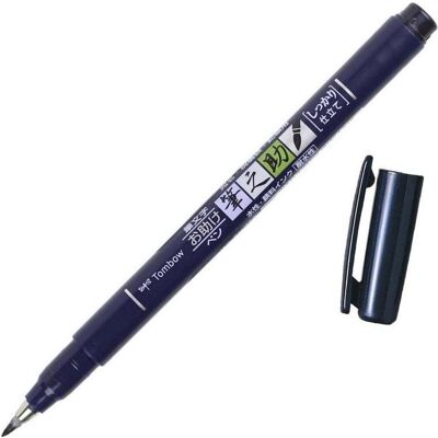Tombow, Écriture + dessin, Filzstiftpinsel Fudenosuke schwarz Härte 1 (6 Stk) (6x) Tombow, Écriture + dessin, Filzstiftpinsel Fudenosuke schwarz Härte 1 (6 Stk) (6x)
