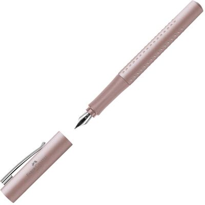 Faber-Castell, Stylo, Stylo-Plume Grip Grip 2011 B pale rose (1x) Faber-Castell, Stylo, Stylo-Plume Grip Grip 2011 B pale rose (1x)
