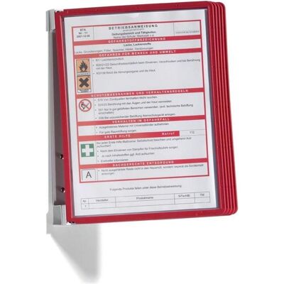 Durable, Présentation : accessoires, Ensemble complet de supports muraux Durable, Présentation : accessoires, Ensemble complet de supports muraux