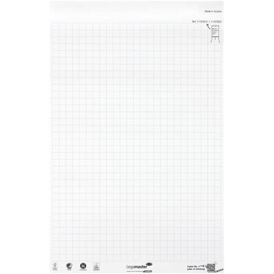 Legamaster, Présentation : accessoires, Bloc flipchart 5x 20BL quadrillé dans KA Legamaster, Présentation : accessoires, Bloc flipchart 5x 20BL quadrillé dans KA
