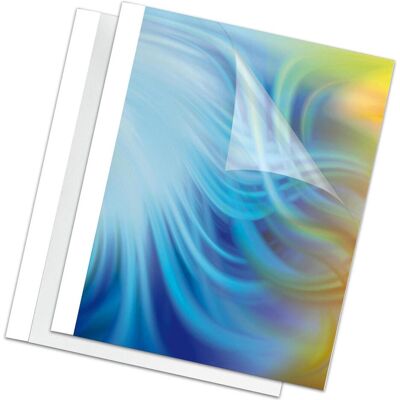 Fellowes Couvertures à liant thermique, Relieuse : accessoires, Transparent Fellowes Couvertures à liant thermique, Relieuse : accessoires, Transparent