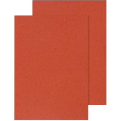 Q-Connect Couverture mate, Relieuse : accessoires, Rouge Q-Connect Couverture mate, Relieuse : accessoires, Rouge