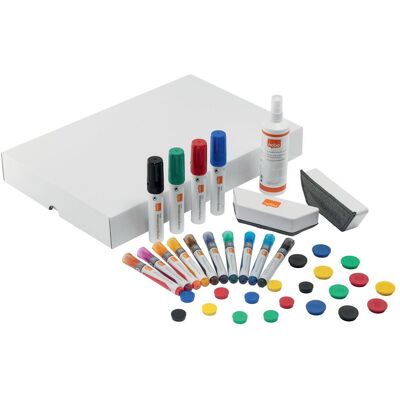 Nobo, Présentation : accessoires, Kit de démarrage Move & Meet Whiteboard Nobo, Présentation : accessoires, Kit de démarrage Move & Meet Whiteboard