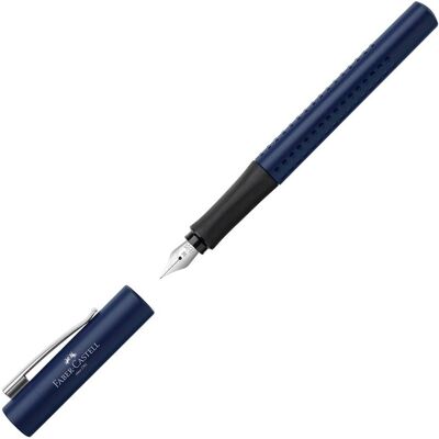 Faber-Castell, Stylo, Stylo plume Grip 2011 classique bleu Plume M (1x) Faber-Castell, Stylo, Stylo plume Grip 2011 classique bleu Plume M (1x)