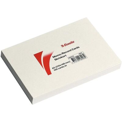 Esselte, Fiche, Fiches (A5, 100x, 170 g/m²) Esselte, Fiche, Fiches (A5, 100x, 170 g/m²)