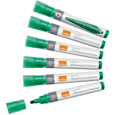 Nobo, Marqueur, N-Marker Viscom 3mm 1915380 vert 10 pièces (10x) Nobo, Marqueur, N-Marker Viscom 3mm 1915380 vert 10 pièces (10x)