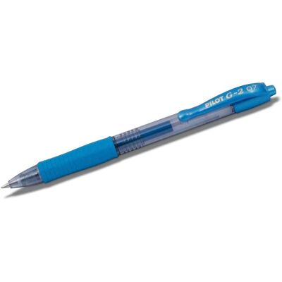 Pilot, Stylo, Roller à encre gel G2-7 bleu métallique (1x) Pilot, Stylo, Roller à encre gel G2-7 bleu métallique (1x)