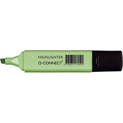 Q-Connect, Marqueur, Surligneur vert pastel (1x) Q-Connect, Marqueur, Surligneur vert pastel (1x)