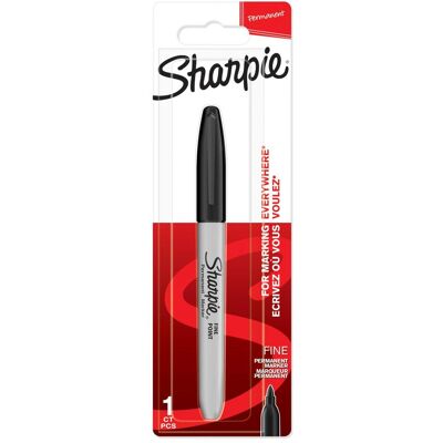 Sharpie, Marqueur, Marqueur permanent Pointe fine ronde F (1x) Sharpie, Marqueur, Marqueur permanent Pointe fine ronde F (1x)