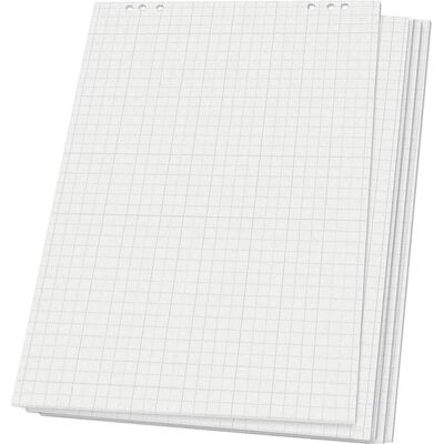 Franken, Présentation : accessoires, Bloc flipchart, 20 feuilles, quadrillé, 680 x 980 mm blanc, blanchi sans chlore, 80 g/qm Franken, Présentation : accessoires, Bloc flipchart, 20 feuilles, quadrillé, 680 x 980 mm blanc, blanchi sans chlore, 80 g/qm