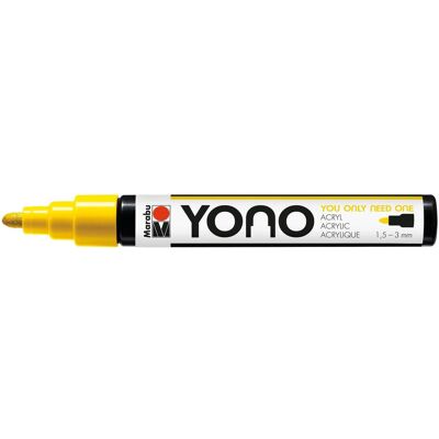 Marabu, Marqueur, Marqueur acrylique YONO 1.5 - 3 mm jaune (1x) Marabu, Marqueur, Marqueur acrylique YONO 1.5 - 3 mm jaune (1x)