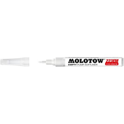 Molotow, Marqueur, Marqueur à pompe Système 223 EM Soft Chisel (1x) Molotow, Marqueur, Marqueur à pompe Système 223 EM Soft Chisel (1x)