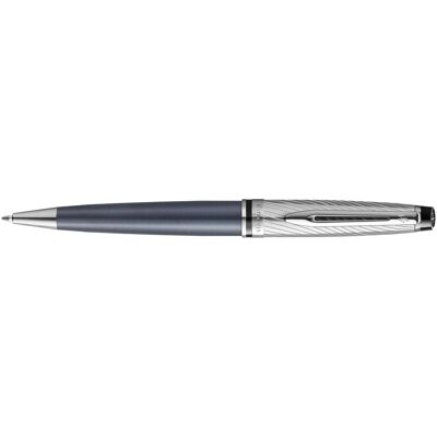 Waterman, Stylo, Stylo à bille Expert DeLuxe Gris C.C. (M-bleu) (1x) Waterman, Stylo, Stylo à bille Expert DeLuxe Gris C.C. (M-bleu) (1x)
