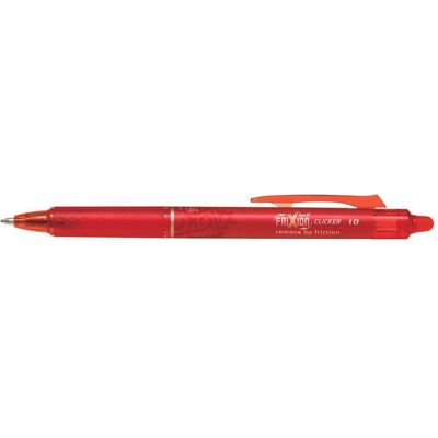 Pilot, Stylo, Roller FRIXION Clicker, diamètre de la mine 1 mm, largeur de trait 0.6 mm, différentes couleurs. (12x) Pilot, Stylo, Roller FRIXION Clicker, diamètre de la mine 1 mm, largeur de trait 0.6 mm, différentes couleurs. (12x)