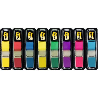 Post-it, Notes adhésives, Index repositionnables Index Mini (43.10 x 11.90 mm) Post-it, Notes adhésives, Index repositionnables Index Mini (43.10 x 11.90 mm)
