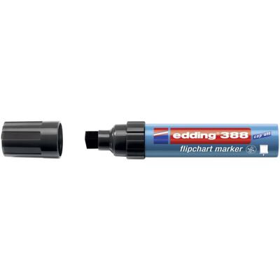Edding, Marqueur, Marqueur pour chevalet de conférence 388, 1 pièce, 4-12mm, écriture : noir 1 pièce (1x) Edding, Marqueur, Marqueur pour chevalet de conférence 388, 1 pièce, 4-12mm, écriture : noir 1 pièce (1x)