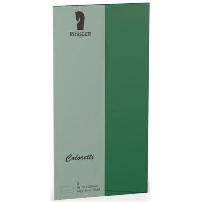 Magni, Enveloppes, 220702571 - Coloretti enveloppes, 80 g/m², DIN long, forest, 5 pièces (DL, 5x) Magni, Enveloppes, 220702571 - Coloretti enveloppes, 80 g/m², DIN long, forest, 5 pièces (DL, 5x)