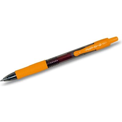 Pilot, Stylo, Roller à encre gel G2-7 0,4mm orange (1x) Pilot, Stylo, Roller à encre gel G2-7 0,4mm orange (1x)