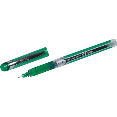 Pilot, Stylo, Roller Hi-Tecpoint V7 Grip, vert (1x) Pilot, Stylo, Roller Hi-Tecpoint V7 Grip, vert (1x)