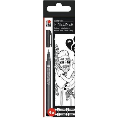 Marabu, Stylo, Graphix (4x) Marabu, Stylo, Graphix (4x)