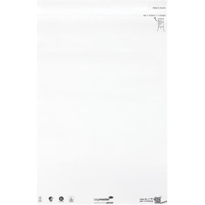 Legamaster, Présentation : accessoires, Bloc flipchart 5x20BL vierge dans le KA Legamaster, Présentation : accessoires, Bloc flipchart 5x20BL vierge dans le KA