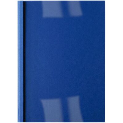 GBC Chemises à reliure thermo LeatherGrain A4 100 pièces - 3 mm, bleu, Relieuse : accessoires, Bleu GBC Chemises à reliure thermo LeatherGrain A4 100 pièces - 3 mm, bleu, Relieuse : accessoires, Bleu