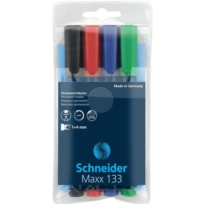Schneider, Marqueur, Marqueur Maxx 133 (4x) Schneider, Marqueur, Marqueur Maxx 133 (4x)
