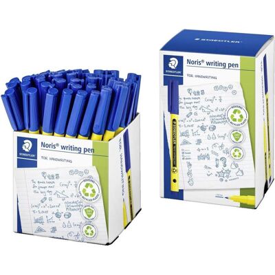 Staedtler Stylo, Fineliner Noris writing pen bleu 0,6mm (1x) Staedtler Stylo, Fineliner Noris writing pen bleu 0,6mm (1x)