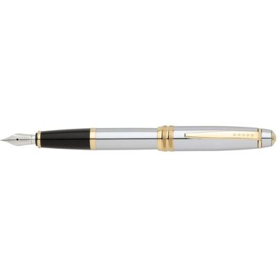 Cross, Stylo, Stylo plume Bailey M Medalist Chrome brillant (1x) Cross, Stylo, Stylo plume Bailey M Medalist Chrome brillant (1x)