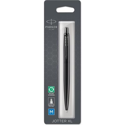 Parker Stylo, Stylo à bille Jotter XL Monochrom Prem. Noir bl. M (1x) Parker Stylo, Stylo à bille Jotter XL Monochrom Prem. Noir bl. M (1x)