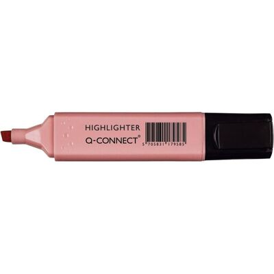 Q-Connect, Marqueur, Surligneur rose pastel (1x) Q-Connect, Marqueur, Surligneur rose pastel (1x)