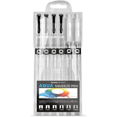 Molotow, Marqueur, Stylo vide Aqua Squeeze Pen Basic-Set 2 (1x) Molotow, Marqueur, Stylo vide Aqua Squeeze Pen Basic-Set 2 (1x)