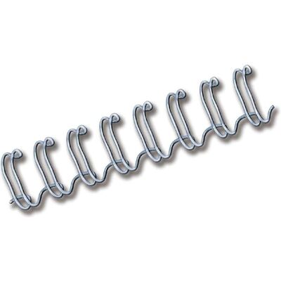 Fellowes Dos de reliure en fil métallique 8 mm, Relieuse : accessoires, Blanc Fellowes Dos de reliure en fil métallique 8 mm, Relieuse : accessoires, Blanc