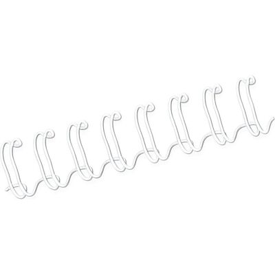 Fellowes Dos de reliure en fil métallique 12 mm, Relieuse : accessoires, Blanc Fellowes Dos de reliure en fil métallique 12 mm, Relieuse : accessoires, Blanc