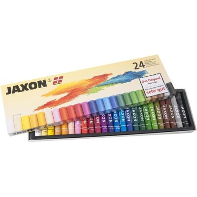 Crayons à l'huile Jaxon - Multicolore 24 pièces Crayons à l'huile Jaxon - Multicolore 24 pièces