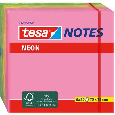 tesa, Notes adhésives, Bloc-notes adhésifs (75 x 75 mm) tesa, Notes adhésives, Bloc-notes adhésifs (75 x 75 mm)